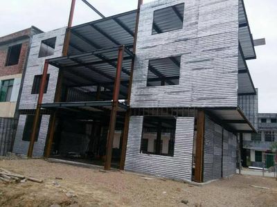 一體成形裝配式鋼混結構建筑4層住宅、4-6層廠房、6-11層辦公樓工藝流程圖集